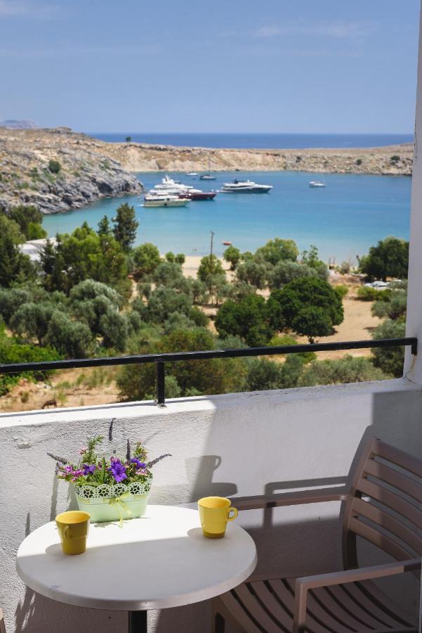 Aphrodite White Studios Lindos Экстерьер фото